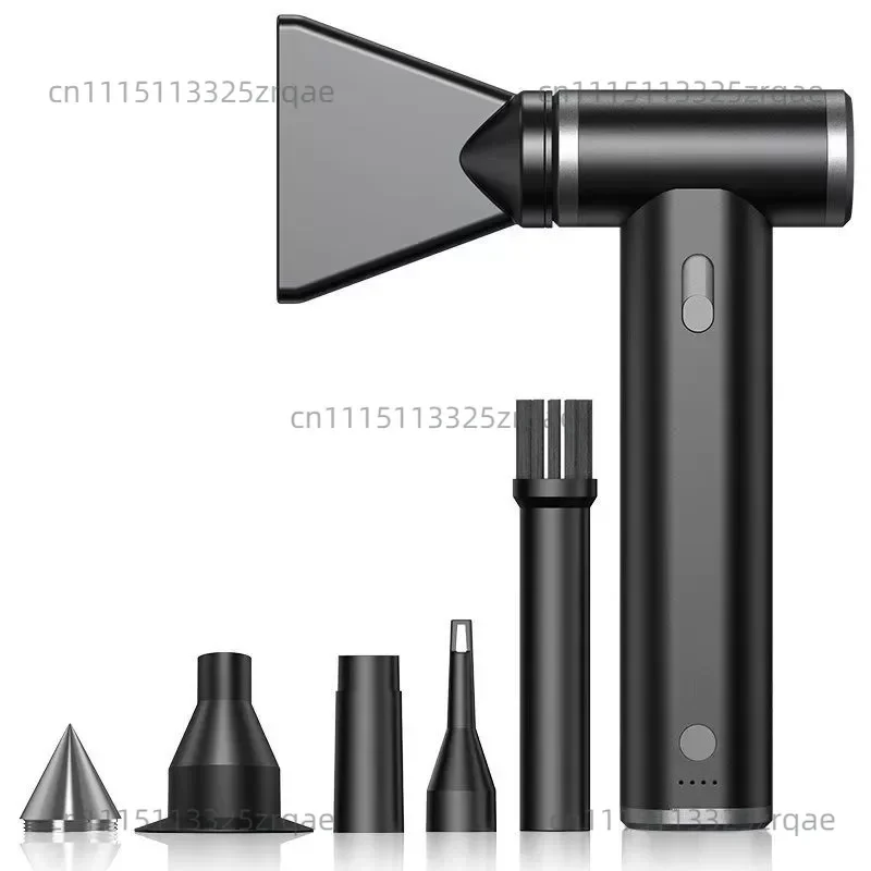 Portable Turbo Jet Fan High Power Handheld Air Blower Violent Wind Mini Dryer Outdoor Cooling Device Home Use Rechargeable