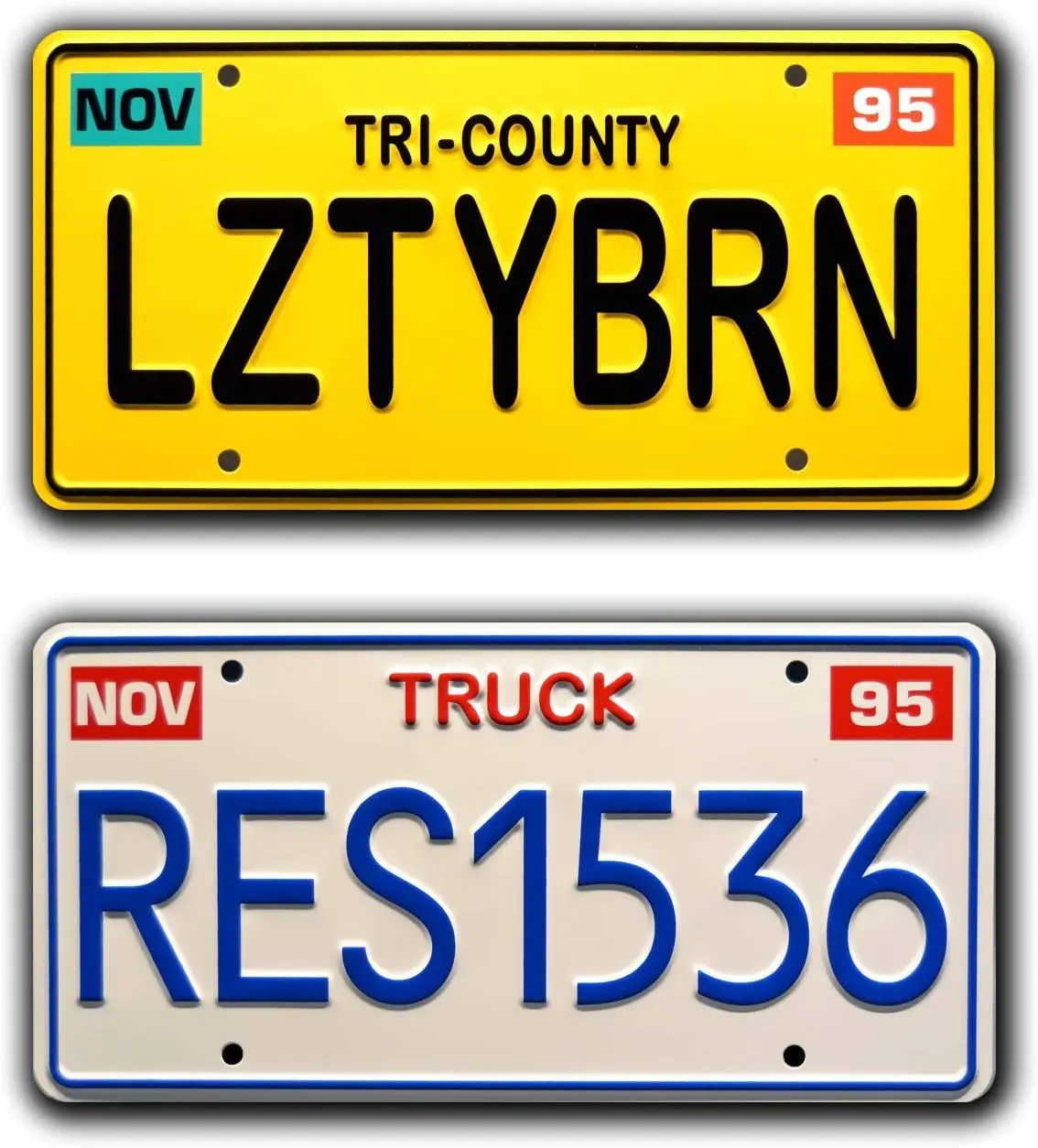 

Celebrity Machines Toy Story | LZTYBRN + RES1536 | Metal License Plates