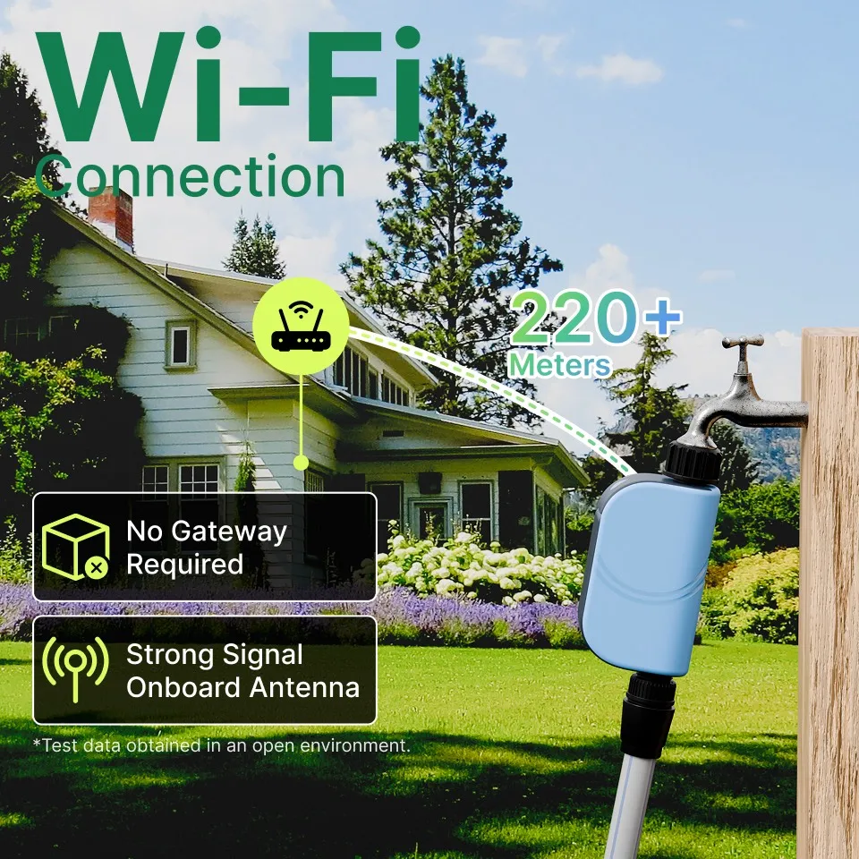 WiFi Smart Water Timer Garden Farm Sprinkler Irrigation Controller Program Timermable Automatic Sprinkler Remote Watering Valve