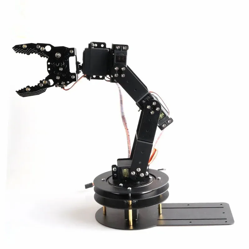 6 Dof Robot Braccio Morsetto Artiglio Metallo Meccanico NANO RC Braccio robotico per Arduino Robot Kit fai da te