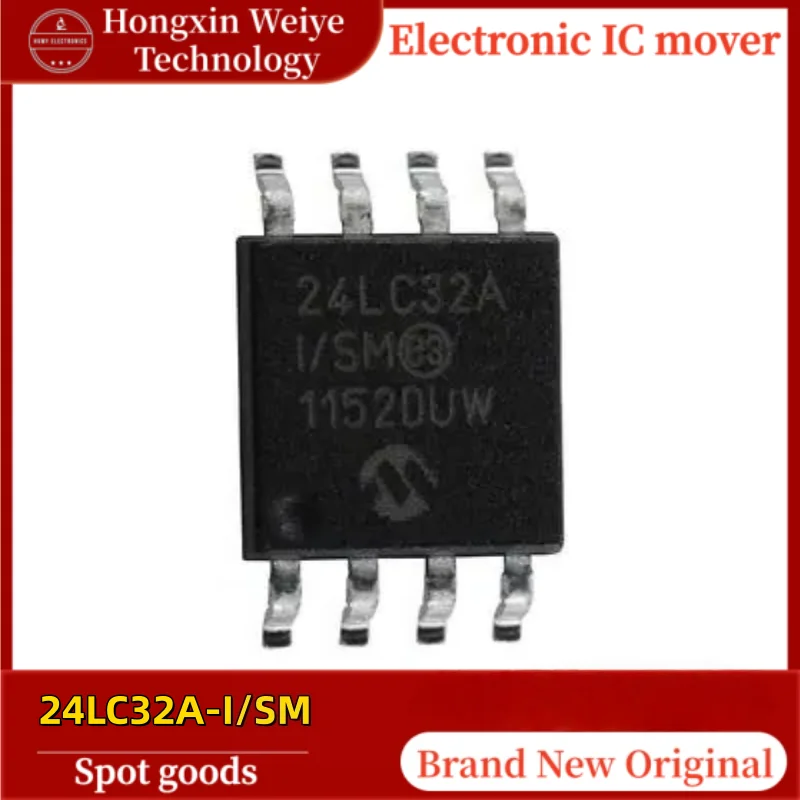 

10/20 PCS 24LC32A-I/SM SOIC-8 2.5V~5.5V EEPROM Memory Brand New In Stock Low Shipping Cost