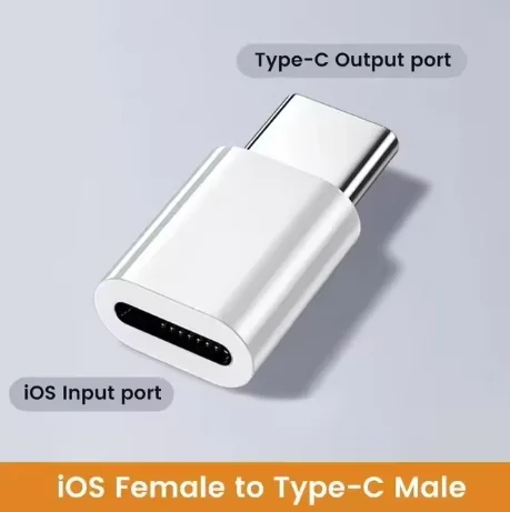 

OTG Type C To Lightning Adapter For ios Female To USB C Male Fast Charging Adaptador For iPhone 14 Pro Laptop Converter