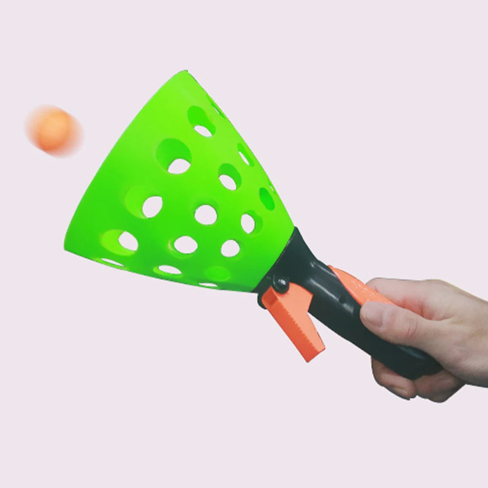 

Ejection Receiver Launch and Catch Balls Launcher Sports Random Color Toy Toss Game