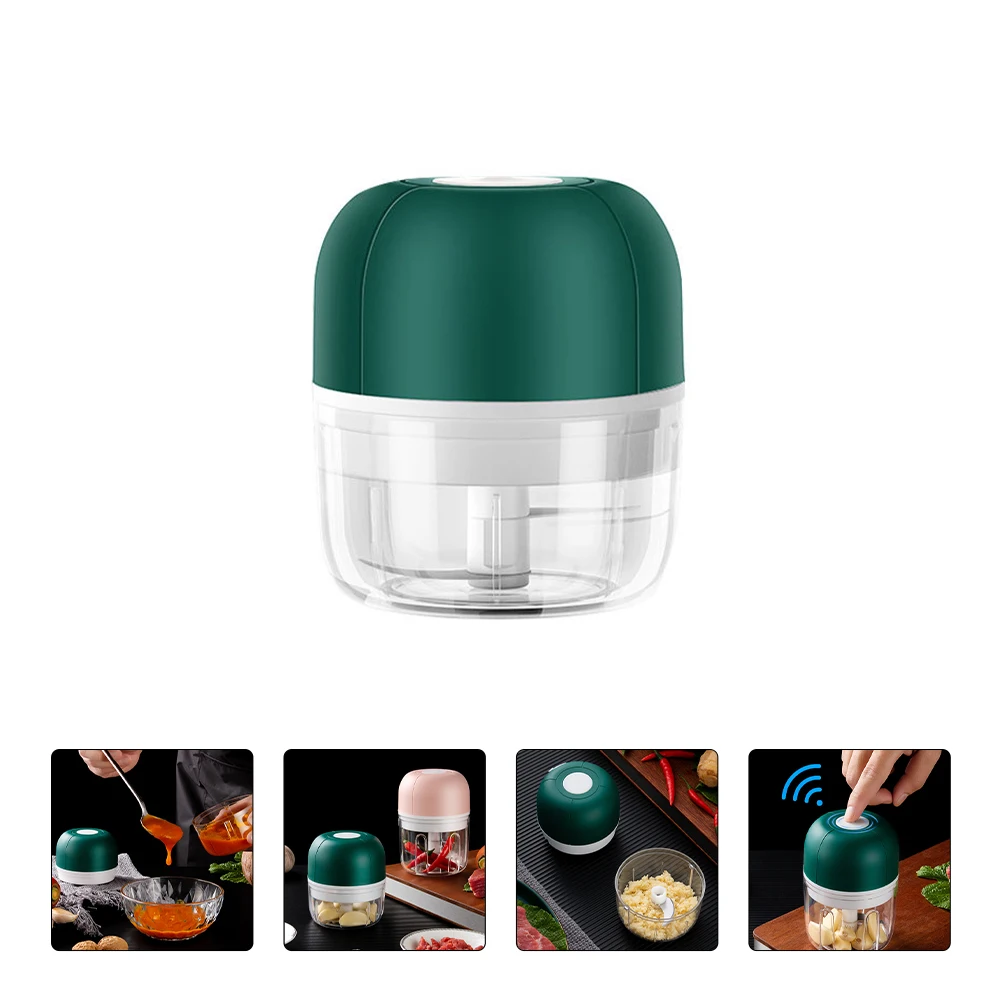 Wireless Garlic Pounder Mincer Tool Chopper Mini Grinder Ginger Crusher Portable Masher Presser