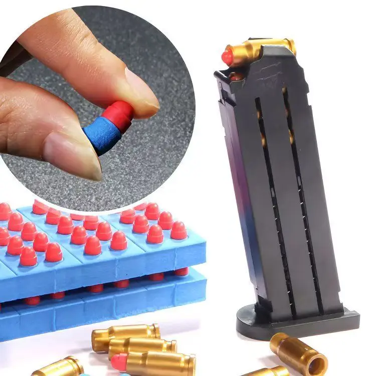 7 مللي متر رصاصة طرية القمر الصغير ZP5 مسدس الإسفنج رصاصة ألعاب أطفال ملحقات المسدس #1