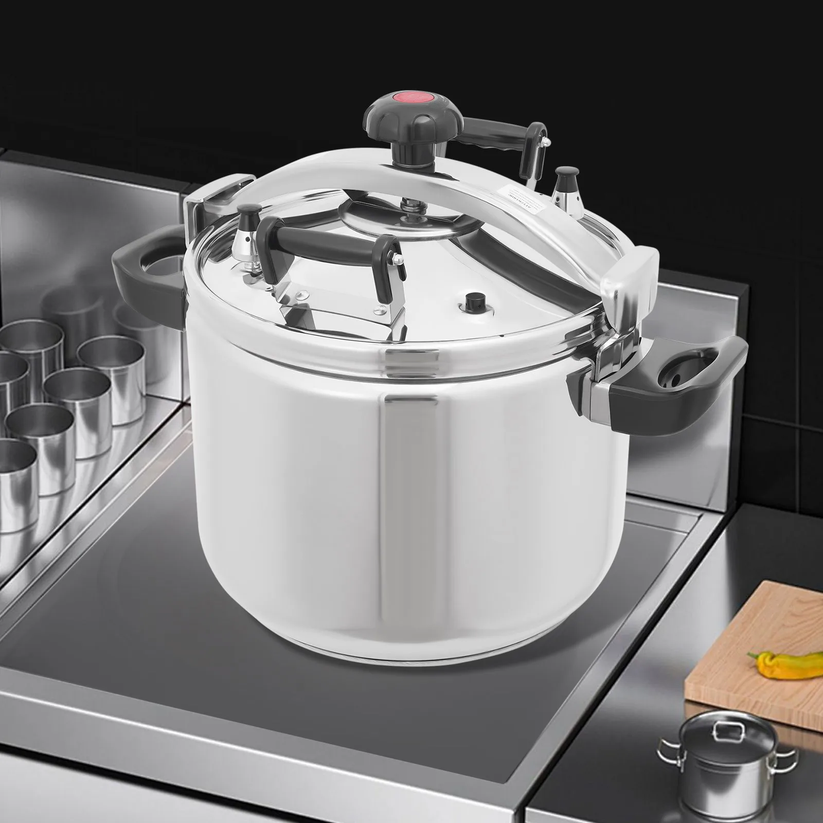 

40L Cooktop Pressure Cooker 60Kpa Multi-Functional Cooker Stainless Steel