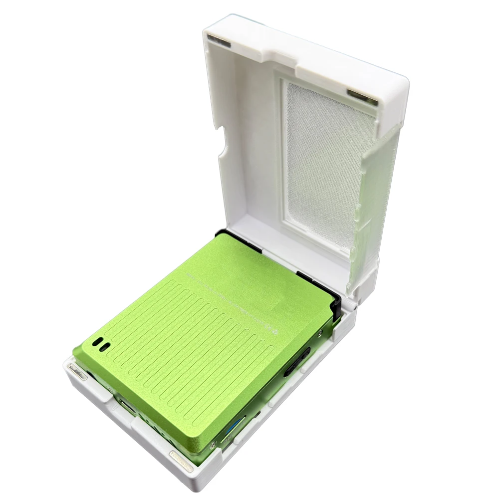 صندوق مغناطيسي لوحدة التحكم في الألعاب GKD PIXEL2 غطاء حماية محمول ريترو وحدة تحكم ألعاب محمولة حافظة امتصاص مغناطيسي