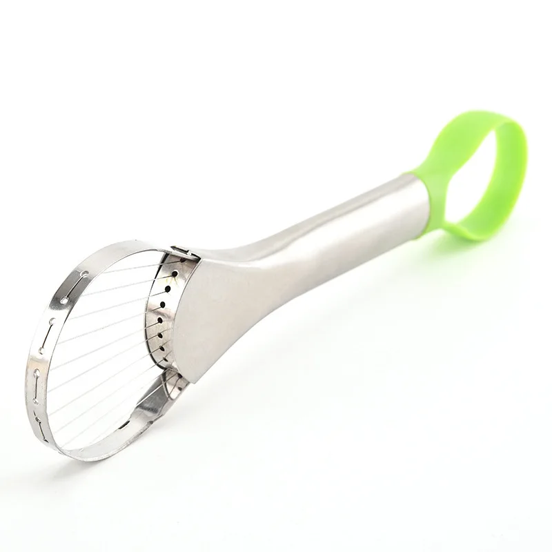 Grattugia per avocado e frutta Utensile da cucina multifunzione in acciaio inossidabile per affettare e grattugia snocciolati