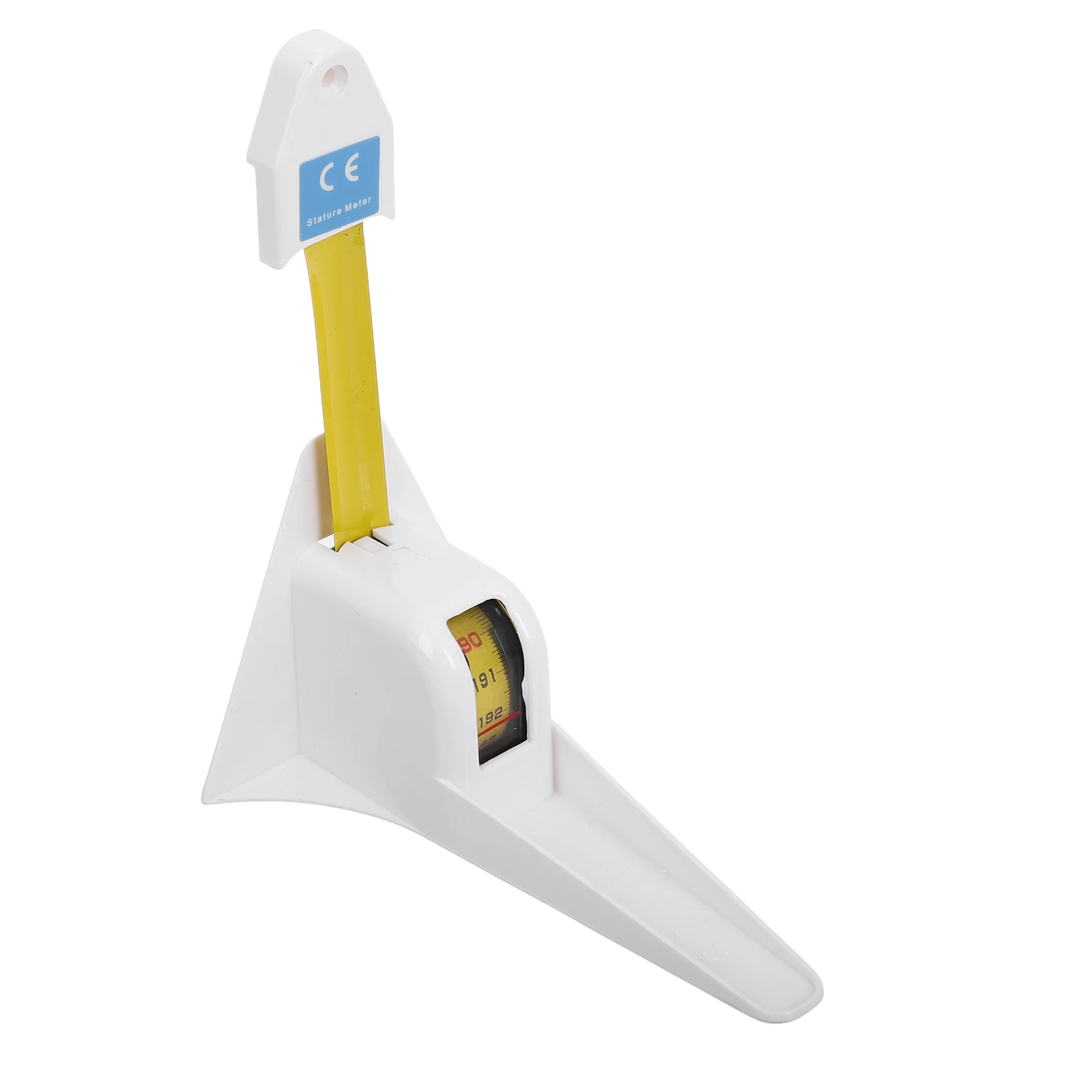 

2 Meters Height Measuring Instrument Wall Mounted Retractable Kids Adult Metal Growth Tape Stylish Durable 0.1cm for wall