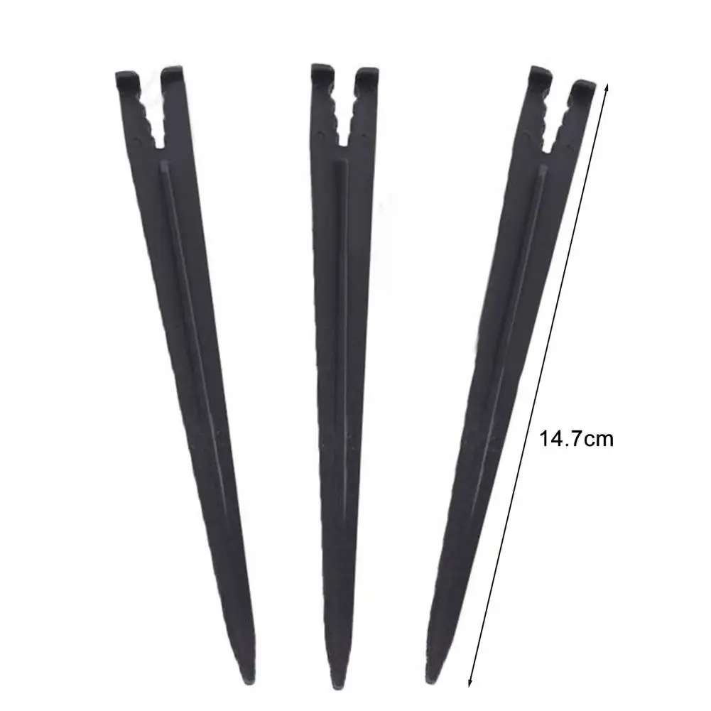Irrigation Hose Stake Durable Drip Irrigation Hose Stake PE Anchoring  Convenient Patio Garden Lawn Drip Tubing Holder Stake