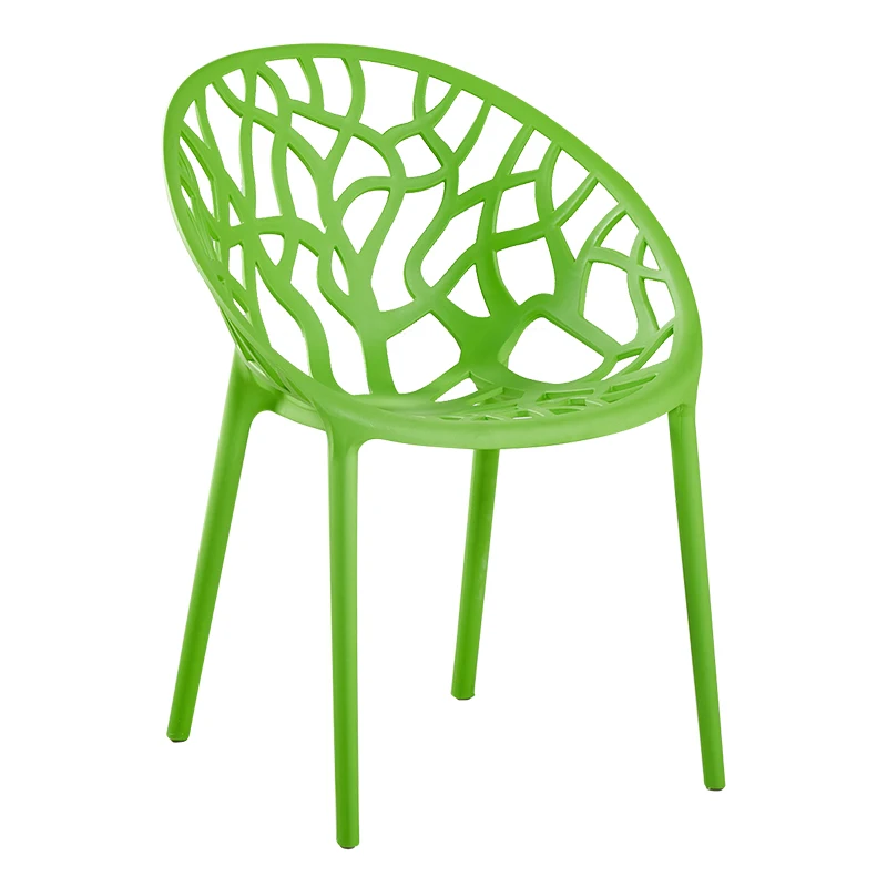 

Internet celebrity balcony dining chair modern simple adult home thickened outdoor chair Nordic plastic backrest