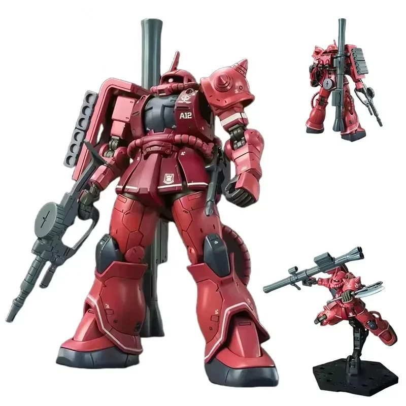 Product Assembled Model Kit HG GTO 1/144 Char's Special Zaku Red Comet Ver MS-06F MS  Assembly Toys Gifts Collection Ornaments