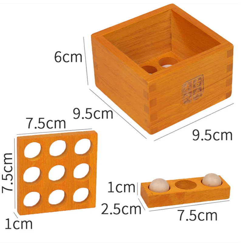 Casse-tête en bois pour adultes et enfants, boîte de puzzle, Lu Ban Lock, IQ Beaumont Games, cadeau unique, trente-six stratagèmes