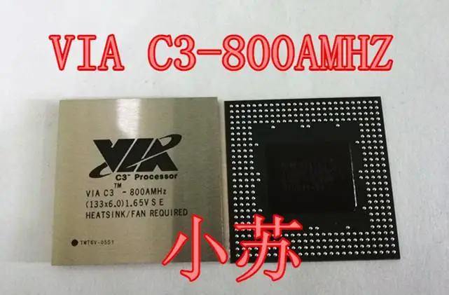 

Original stock VIA C3-800AMHZ 133x6.0 1.65V SE BGA