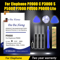 DaDaXiong High Quality Replace Battery For Elephone P2000 C P3000 S P5000 P7000 P8000 P9000 Lite Mobile Phone Batteries Free kit