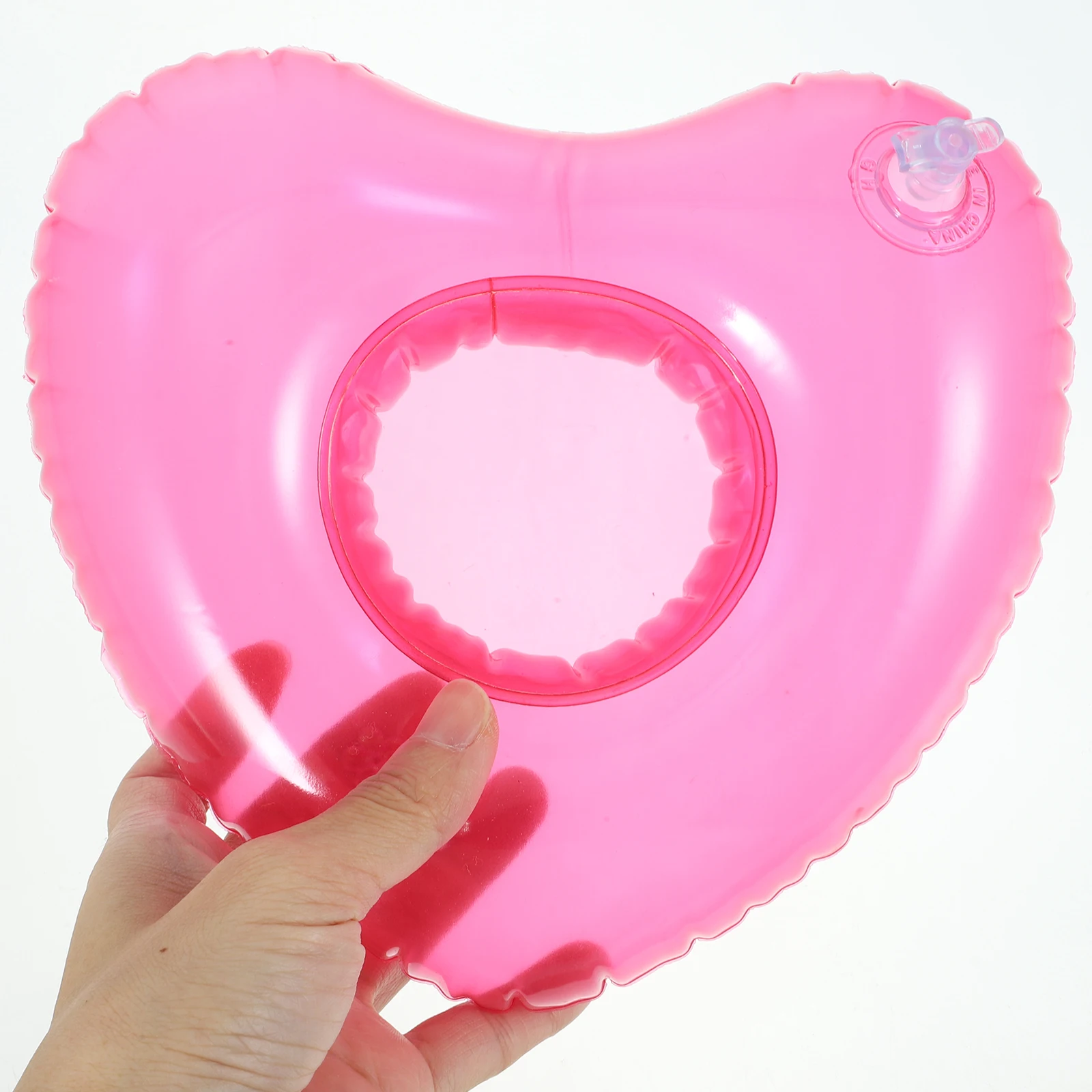 

4 Pcs Inflatable Floating Water Cup Holder Drinks Beverage Holders for Pool Pvc