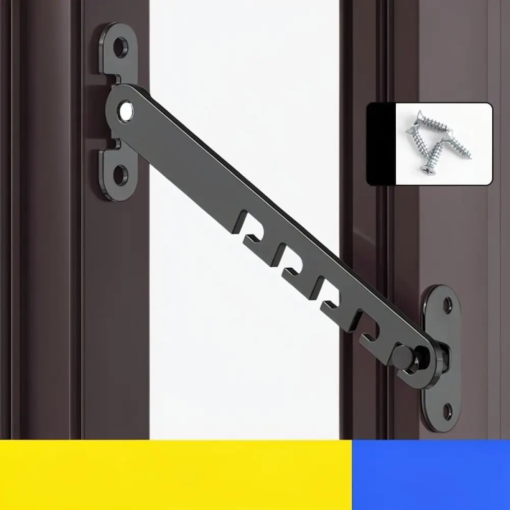 Window Security Stopper Adjustable Sash Limiter Child Safety Lock For Sliding Aluminum Plastic Door Hardware Parts