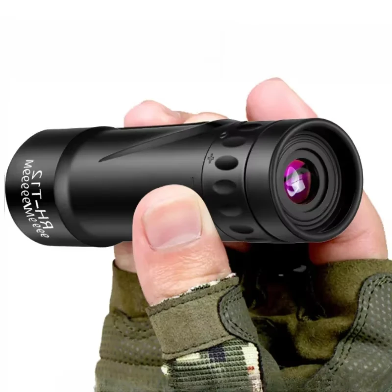 10x25 HD Monocular Telescope Mini Portable Long Range For Hiking Outdoor Hunting Camping Birdwatching Telescope
