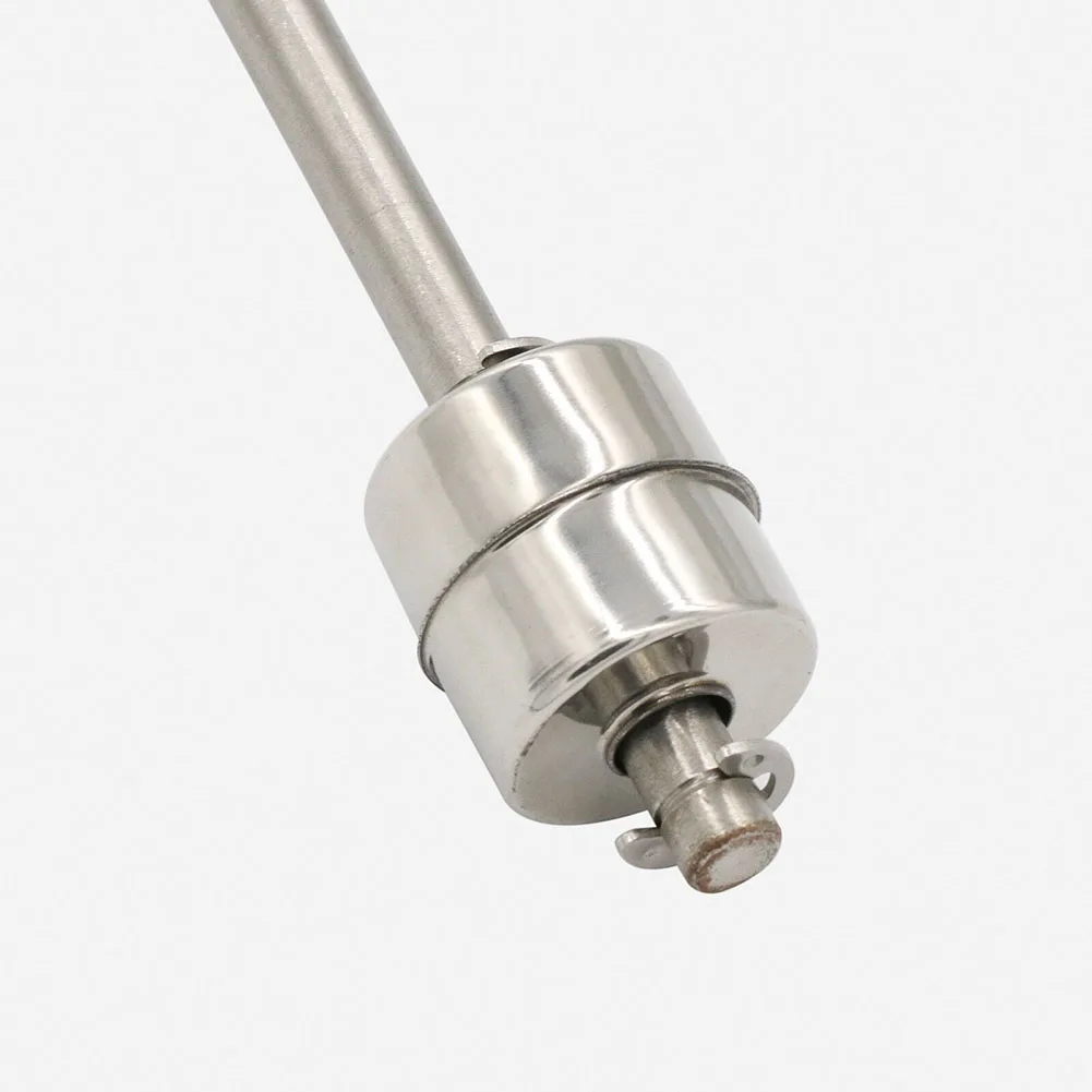 1pc Sensore di livello dell'acqua Interruttore a galleggiante a doppia sfera in acciaio inossidabile Serbatoio Piscina Apparecchiature elettriche e accessori per forniture