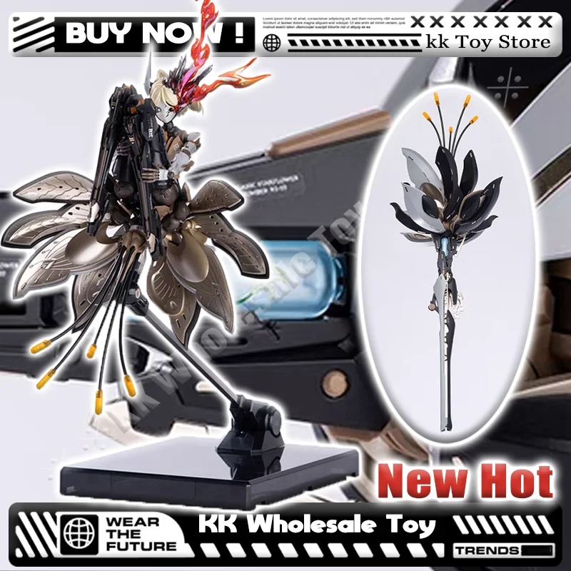 

New Summation line HECHENGZHI ZAO mecha girl Helianthus Rosa Project model figurines Action figures Customized