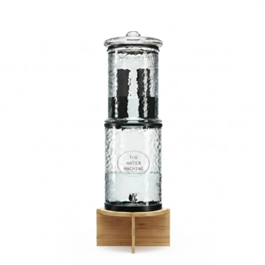 All Glass Gravity Fed Water Filter