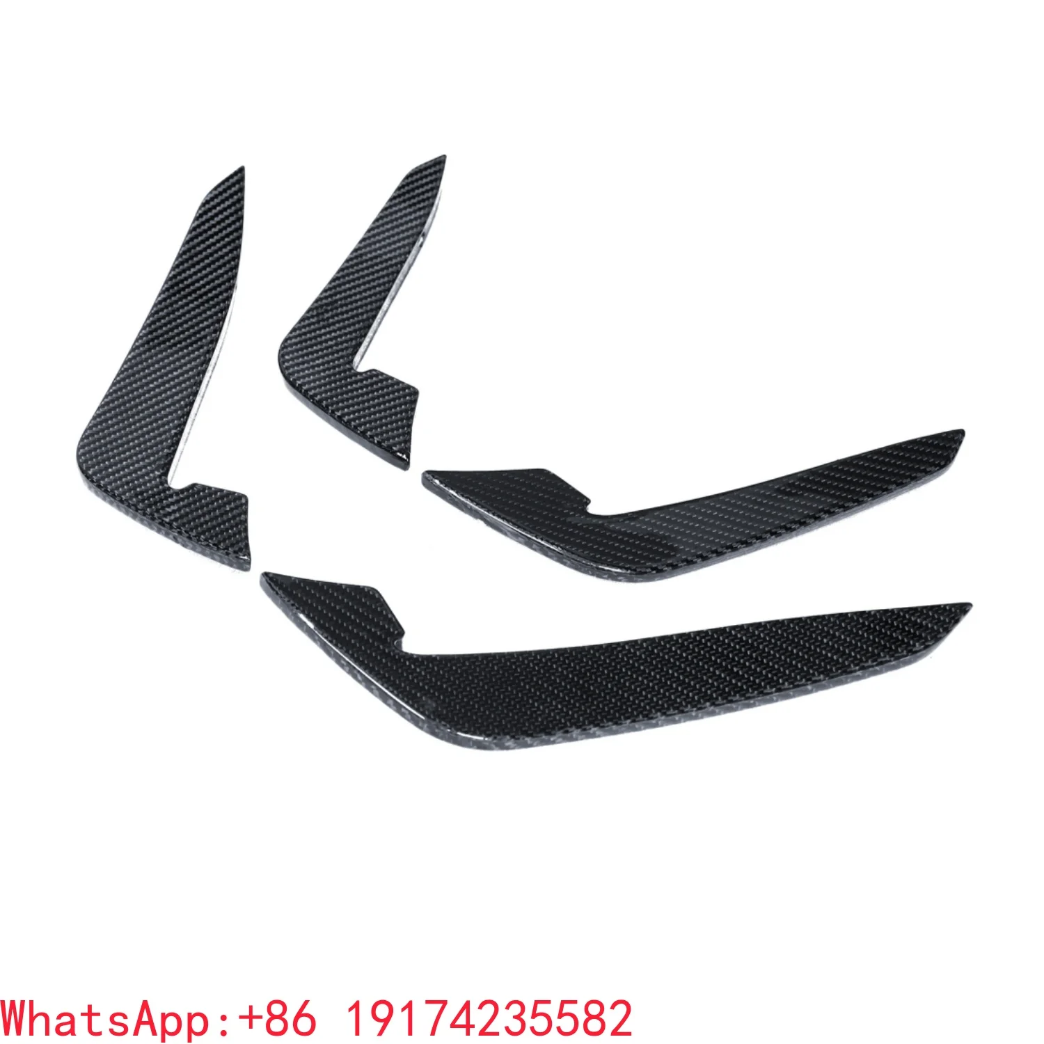 

Bestselling 2019-2023 Car Bumper Side Decorative Panel Suitable for A-u-d-i RS6/RS7 Dry Carbon Fiber Duckwing