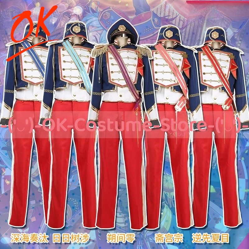 

[Customized Size] Ensemble Stars! Sakasaki Natsume Hibiki Wataru Shinkai Kanata Sakuma Rei Itsuki Shu Cosplay Costume Uniform