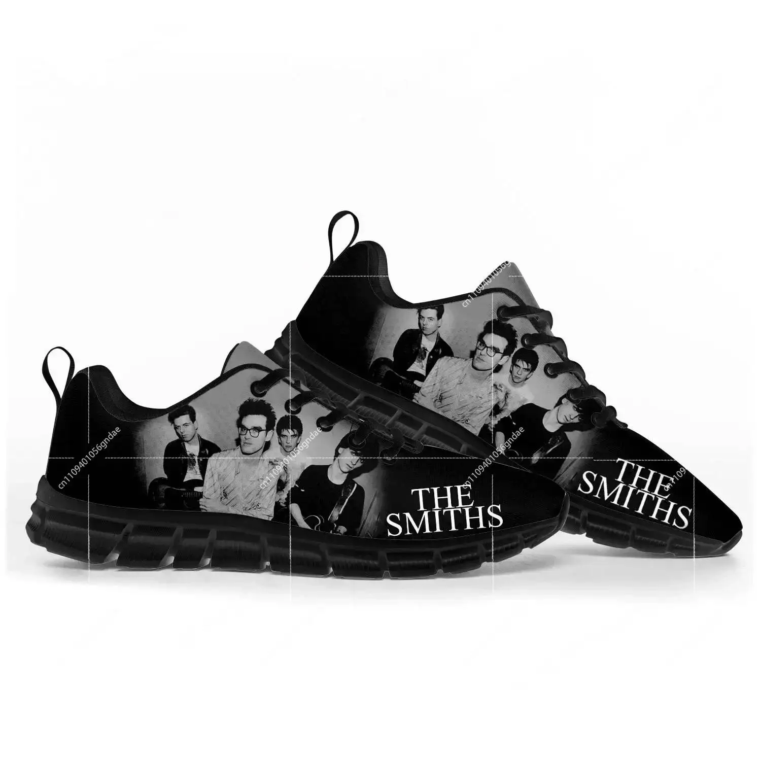 The Smiths Rock Band Pop Sports Shoes Mens Womens  Sneakers Casual Custom Couple Shoes Black