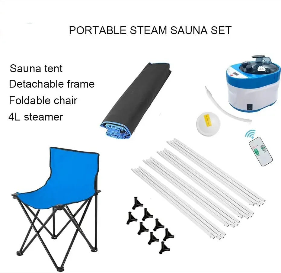 Big Size Stand Personal Full Body Portable Steam Sauna for Home Relaxation