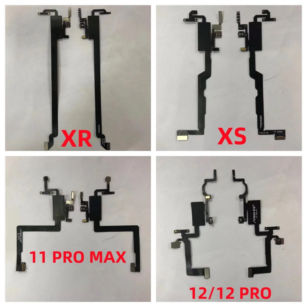 سماعة أذن فليكس لهاتف آيفون X Xs XR 11 12 13 mini PRO MAX مستشعر ضوء القرب كابل سماعة الأذن