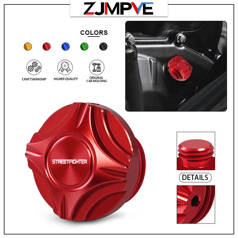 M20*2.5 New Sale For Streetfighter 848 V4 Diavel AMG Strada XDIAVEL Motorcycle CNC Aluminum Engine Oil Filler Cup Plug Cap Screw