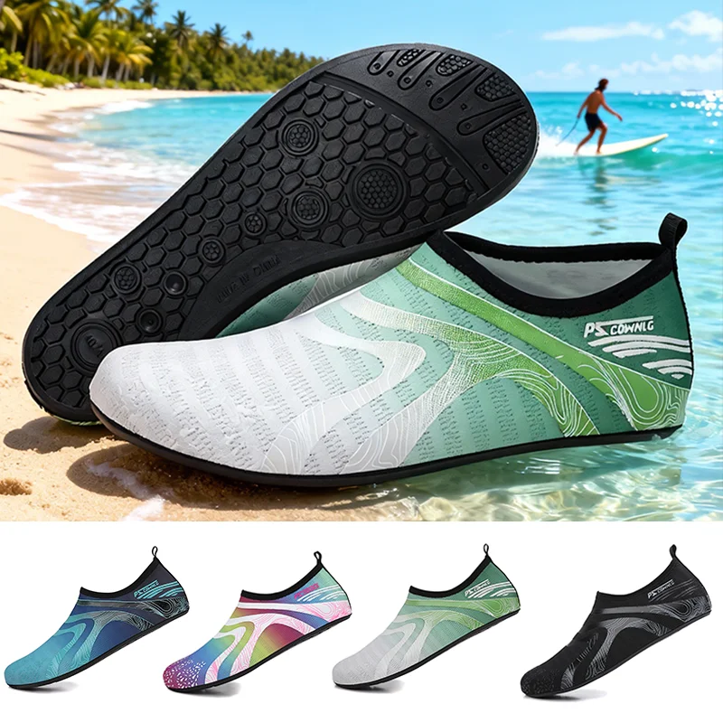 Water Shoes Womens Mens Barefoot Aqua Socks Shoes for Yoga Indoor OutdoorBeach Swim Surf Exercise