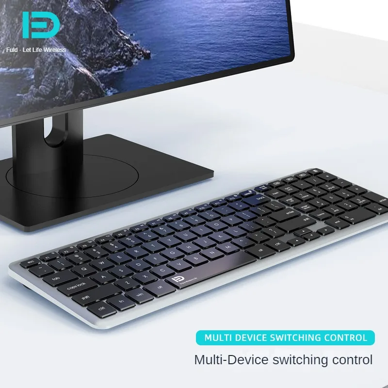 Ultimate Dual Mode Wireless Bluetooth Keyboard for iOS and Huawei Computers - Fude Brings Unmatched Convenience and Efficiency