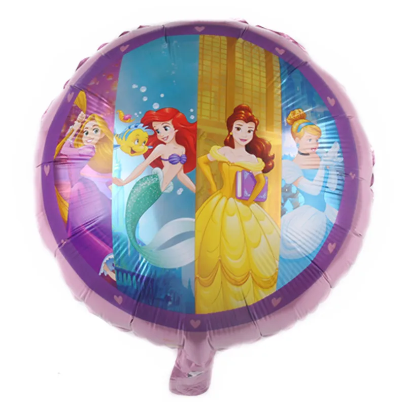 Disney Princess Digital theme fairy tale snow white mermaid balloon baby birthday party party decoration Digital Balloon Package