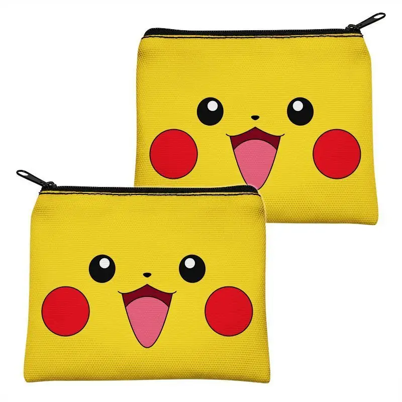 Pokémon anime peripherals Pikachu Gengar Charmander Squirtle cartoon cute small coin purse as a gift for friends view 5