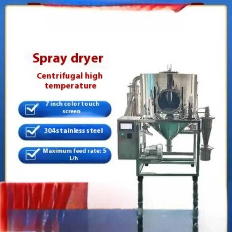 

Bench-top Small Spray Drying Machine Lab Spray Dryer for Milk Powder Laboratory Small Experimental Spray Dryer
