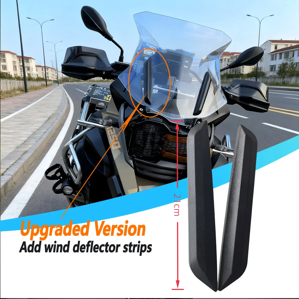 Upgrade windshield For KOVE 525x 500x 400x waterbird model Windshield modification with raised front windshield and guide strip