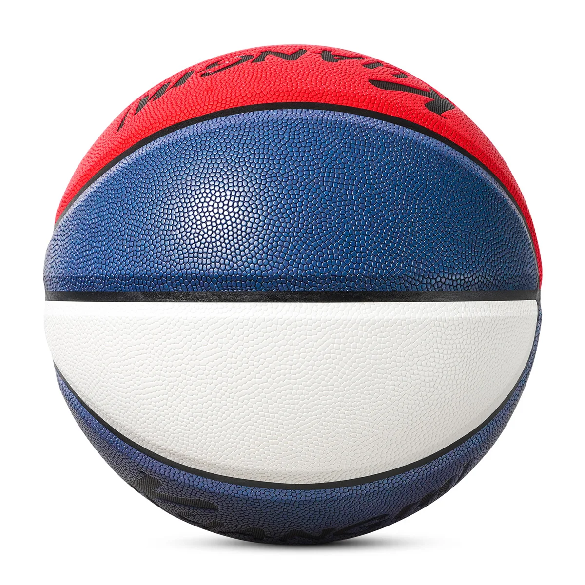 Kuangmi 공식 사이즈 7 농구 슈팅 트레이너, PU 가죽 게임 공, 야외 실내 쉬운 그립 스포츠 용품, 남녀공용