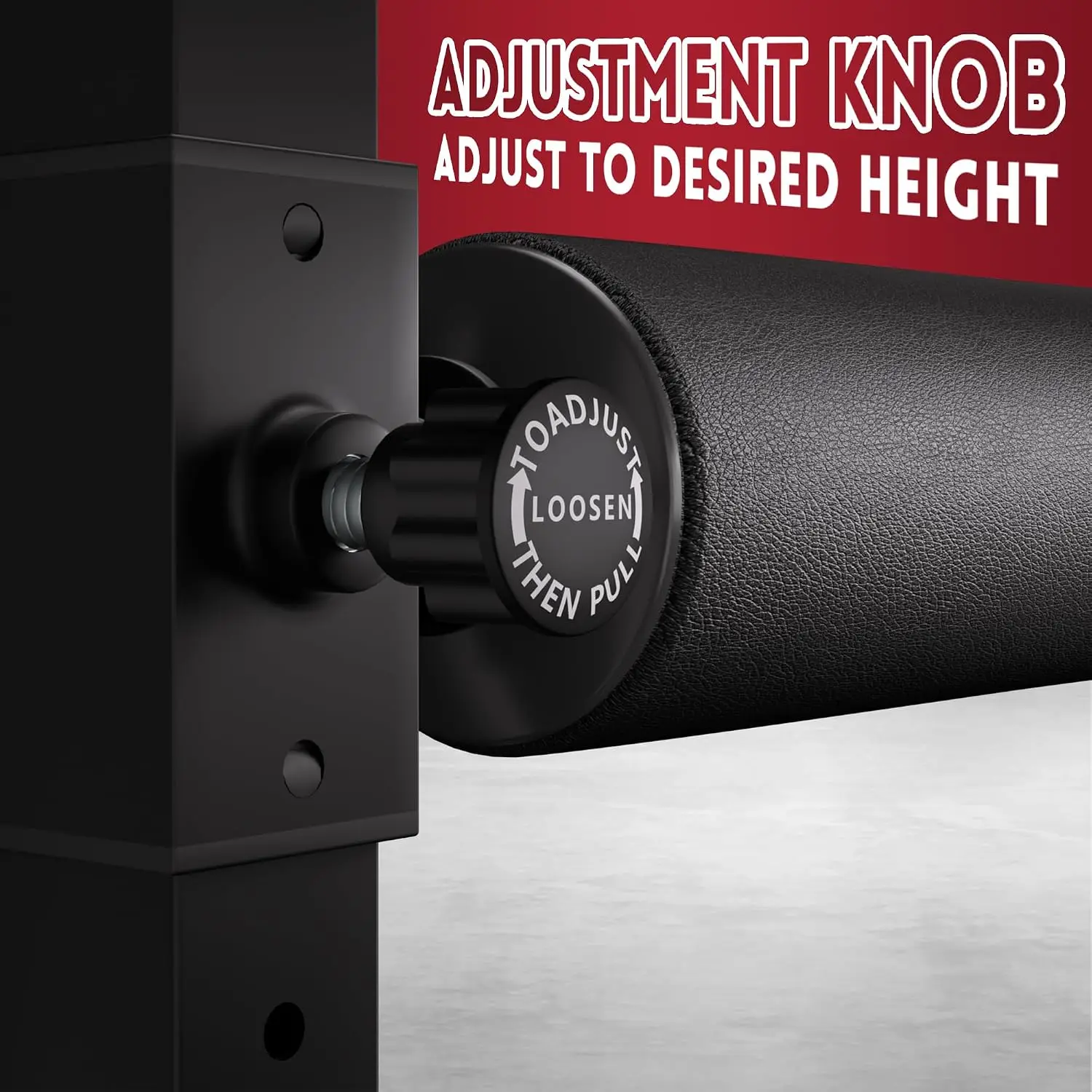 Split Squat Stand, Single Leg Squat Roller, One Leg Squat Stand, Stand-Alone Machine Leg Curl, Strength Training for Home Gym