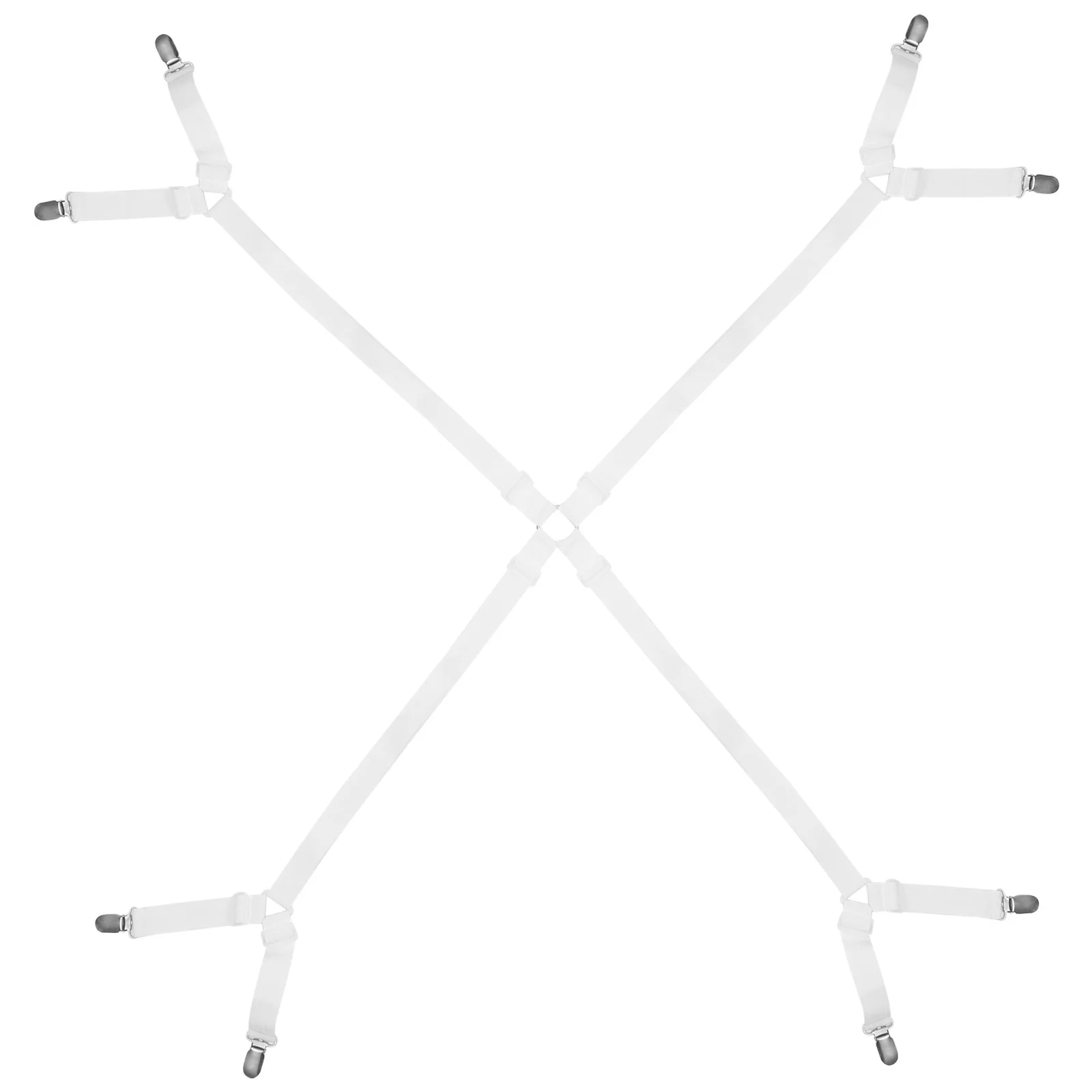 

Elastic Straps Duvet Holder Mattress Mattresses Adjustable Crisscross Toppers Sheet