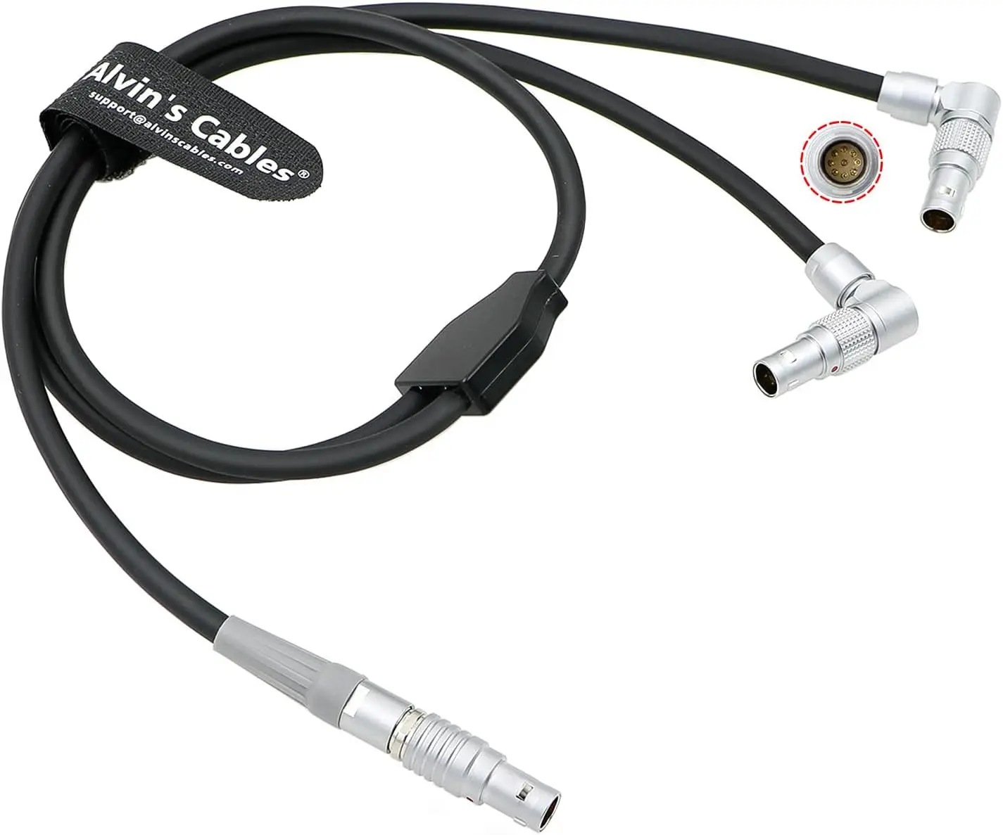Alvin’s Cables Run Stop Power Cable for ARRI RIA-1| cforce Mini RF Motor| cmotion cPRO Motor| cmotion camin to RED Komodo| RED V