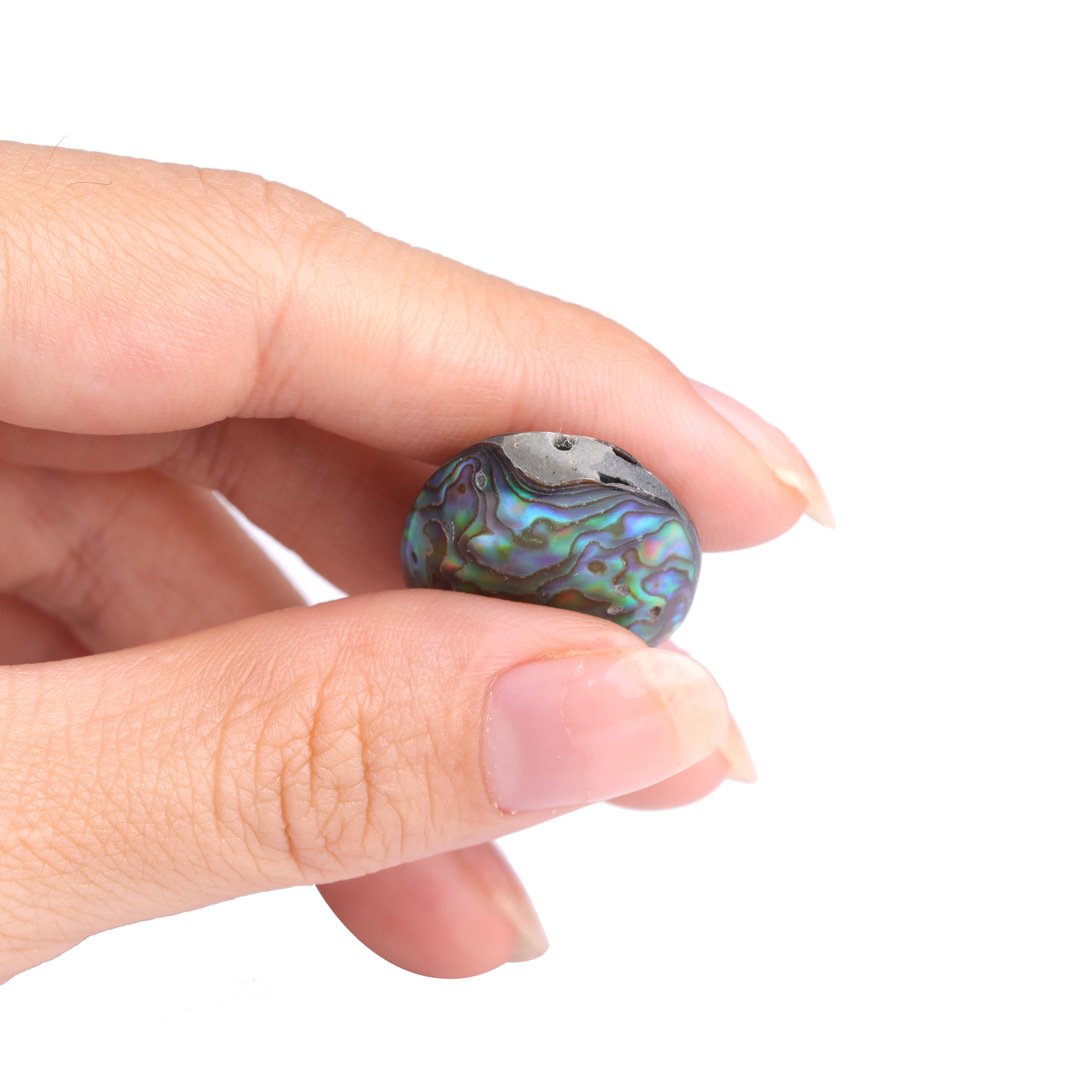 Marquise Rainbow Abalone Shell Natural Shell Beads Loose Beads For Jewelry Making Beads 2 Pcs & 6 Pcs