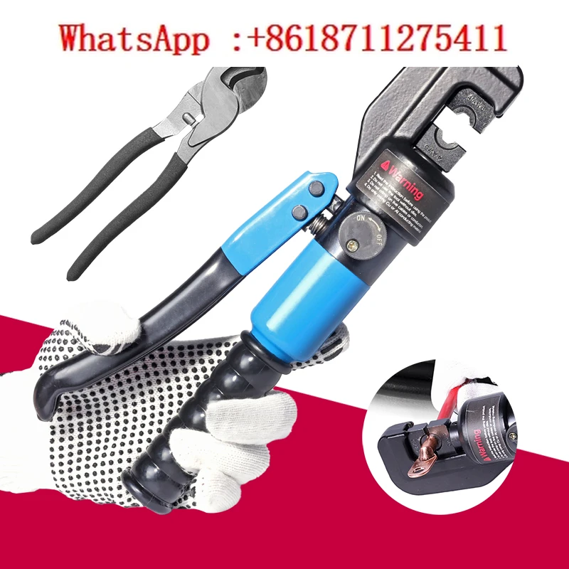 Zhengqu YQK-70 hydraulic pliers, wire crimping pliers, copper nose cold crimping terminal pliers, specialized for electricians