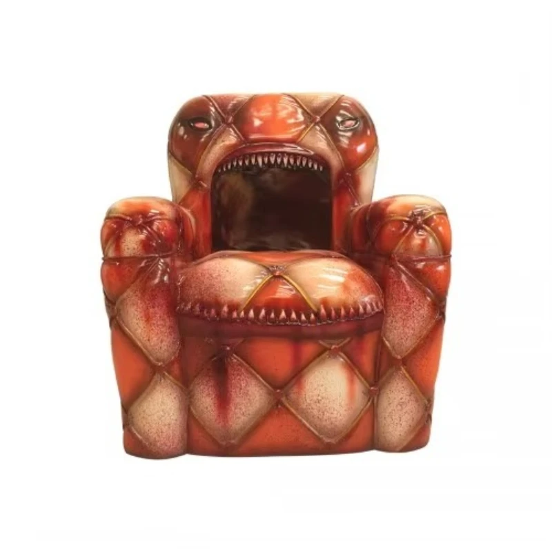 Creative Simulation Furniture Halloween Decoration Carnival Fiberglass Monster Chair