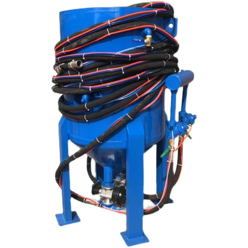 Customized sand blasting and rust removal machine equipment, small high pressure automotive steel