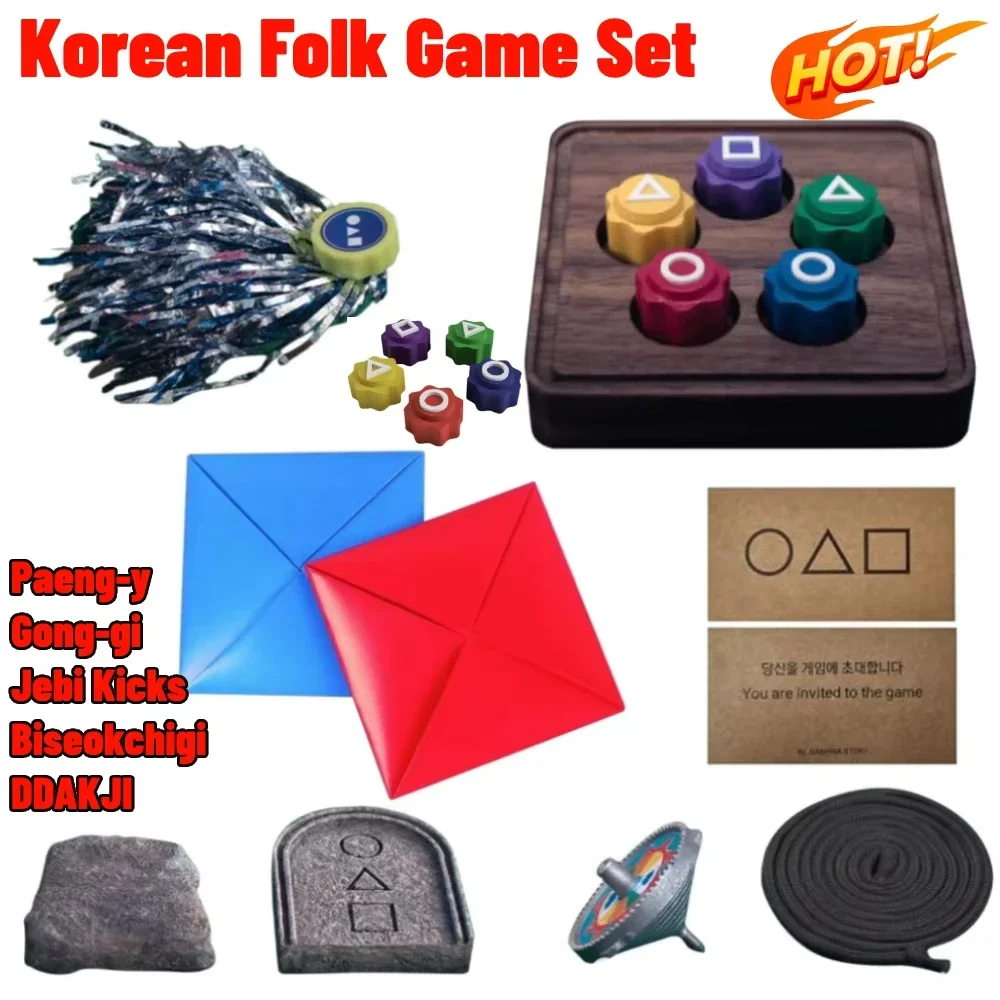 2025 HOT Gonggi Traditional Korean Game Stone Catching Dice 5PCS/10PCS Finger Exercise Fun Stress Relief Toy Gong Gi Game Set