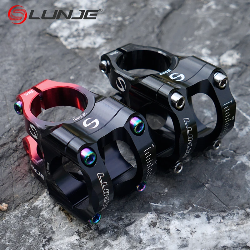CNC Mountain Bike Stem 31.8mm MTB Road Bicycle Short Power Aluminum Alloy High Strength Climbing Riser