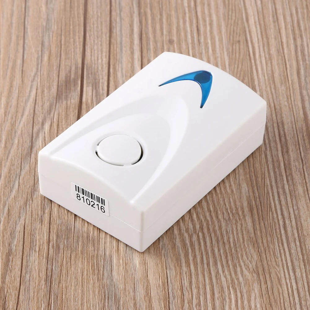 LED Wireless Chime Door Bell Volume Adjustable Home Door Bell Remote Control Battery Powered Security Portable 32 Tune Songs