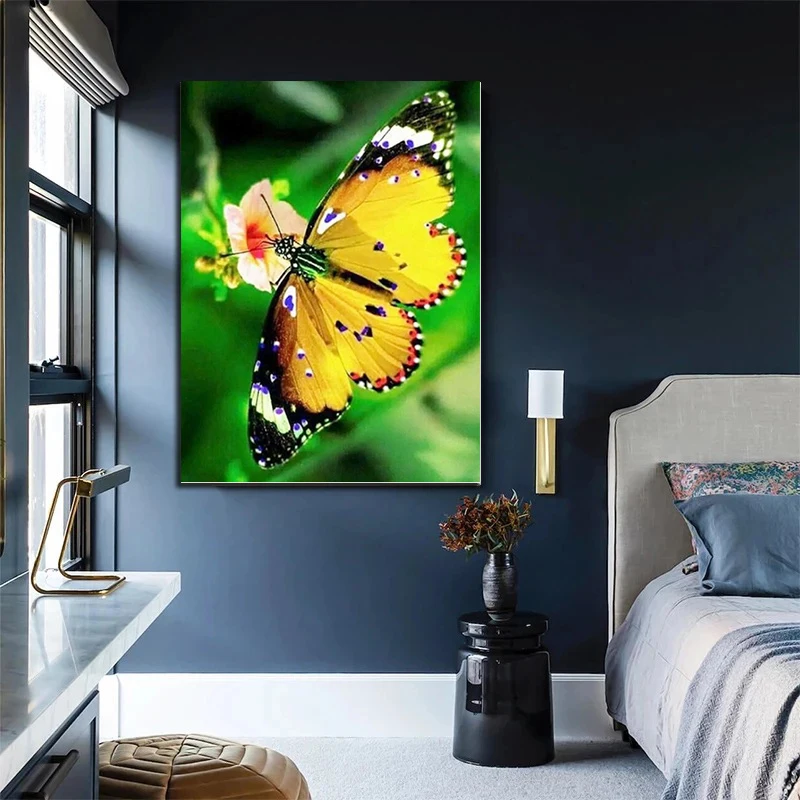 Diamond Painting Butterfly Animal Cross Stitch Kits Diamond Mosaic Giraffe Picture Embroidery Full Square Round Handi