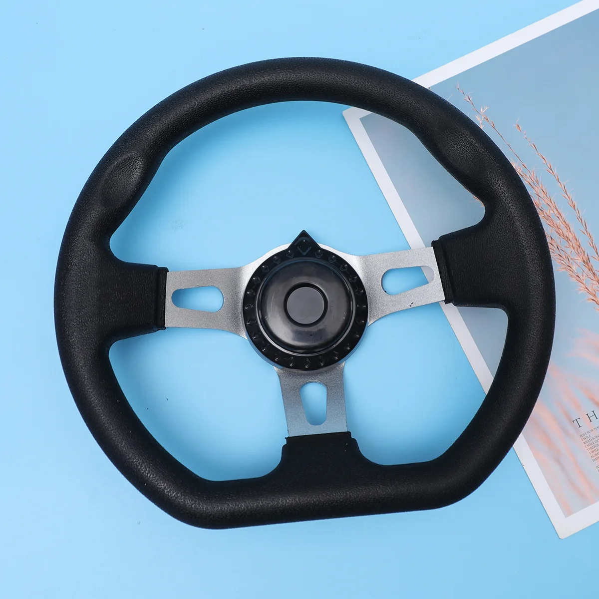 

270 Mm Steering Wheel for Recreational Vehicles Modification Refit Pu Four-wheelers Go-kart Racing 270mm